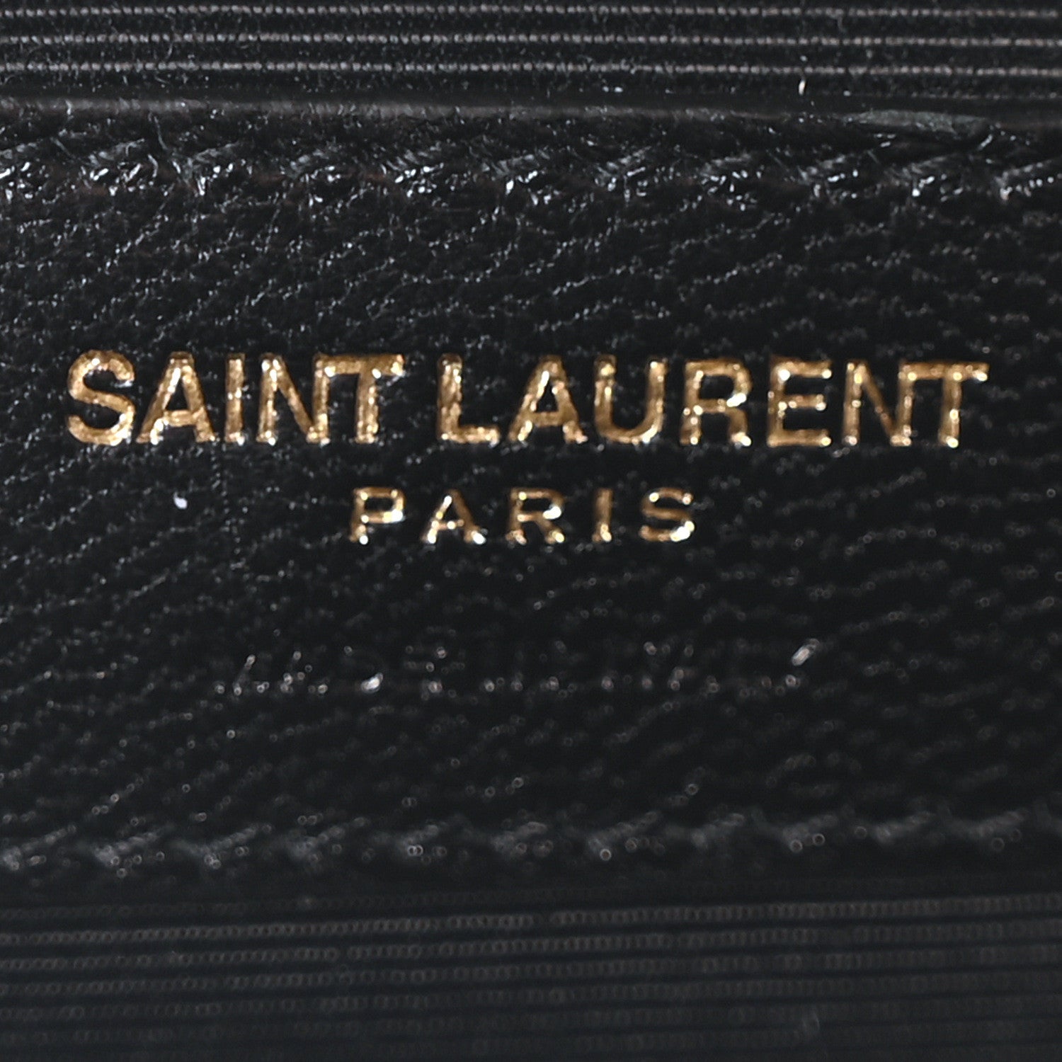 Saint Laurent Grain De Poudre Matelasse Chevron Large Monogram Satchel Black 6 of 10