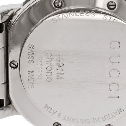 Gucci Stainless Steel 44mm 101M G-Chrono Chronoscope Quartz Watch Black 5 of 7