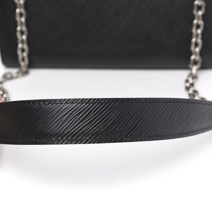 Louis Vuitton Epi Twist Shoulder Bag MM Black 11 of 11