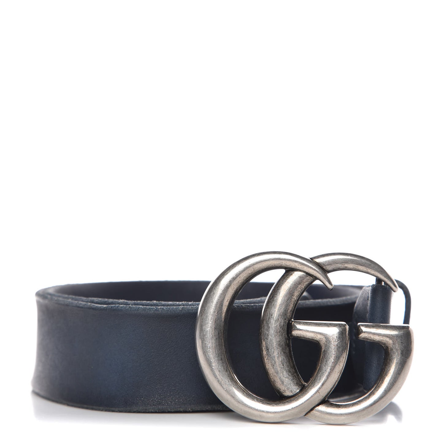 Cuoio Toscano Nickel Double Double G 40mm Belt 75 30 Blue