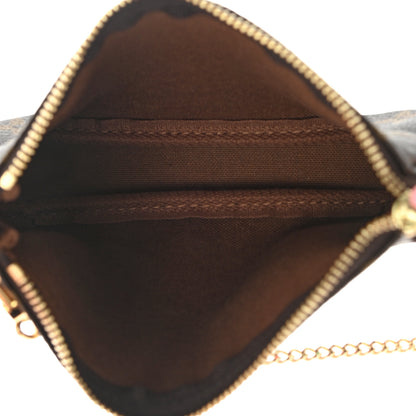 Louis Vuitton Monogram Illustre Mini Pochette Accessories Rose 5 of 9