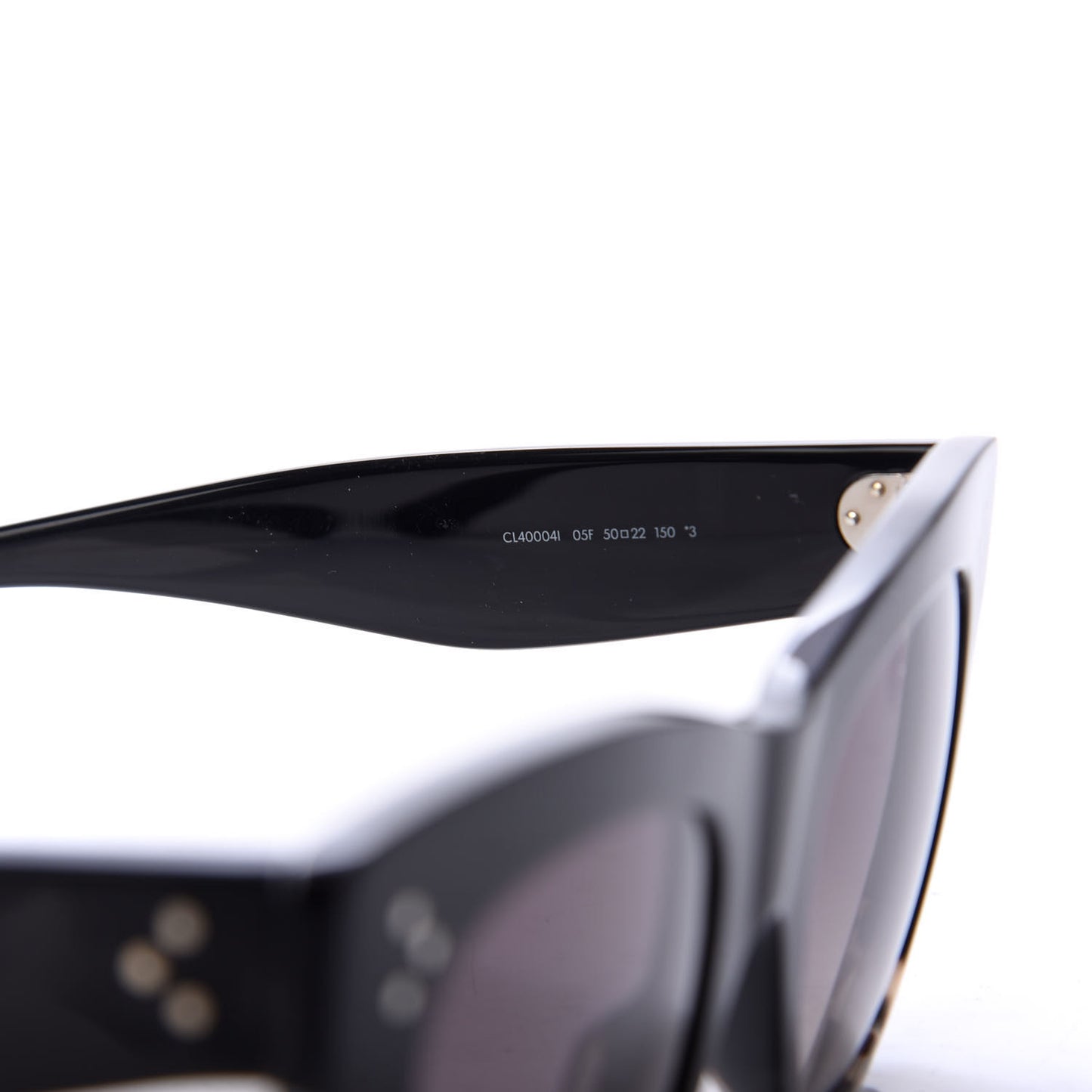 Acetate Cat Eye Sunglasses CL40004I Havana Black