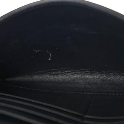 Christian Dior Oblique Saddle Chain Long Wallet Blue 12 of 15