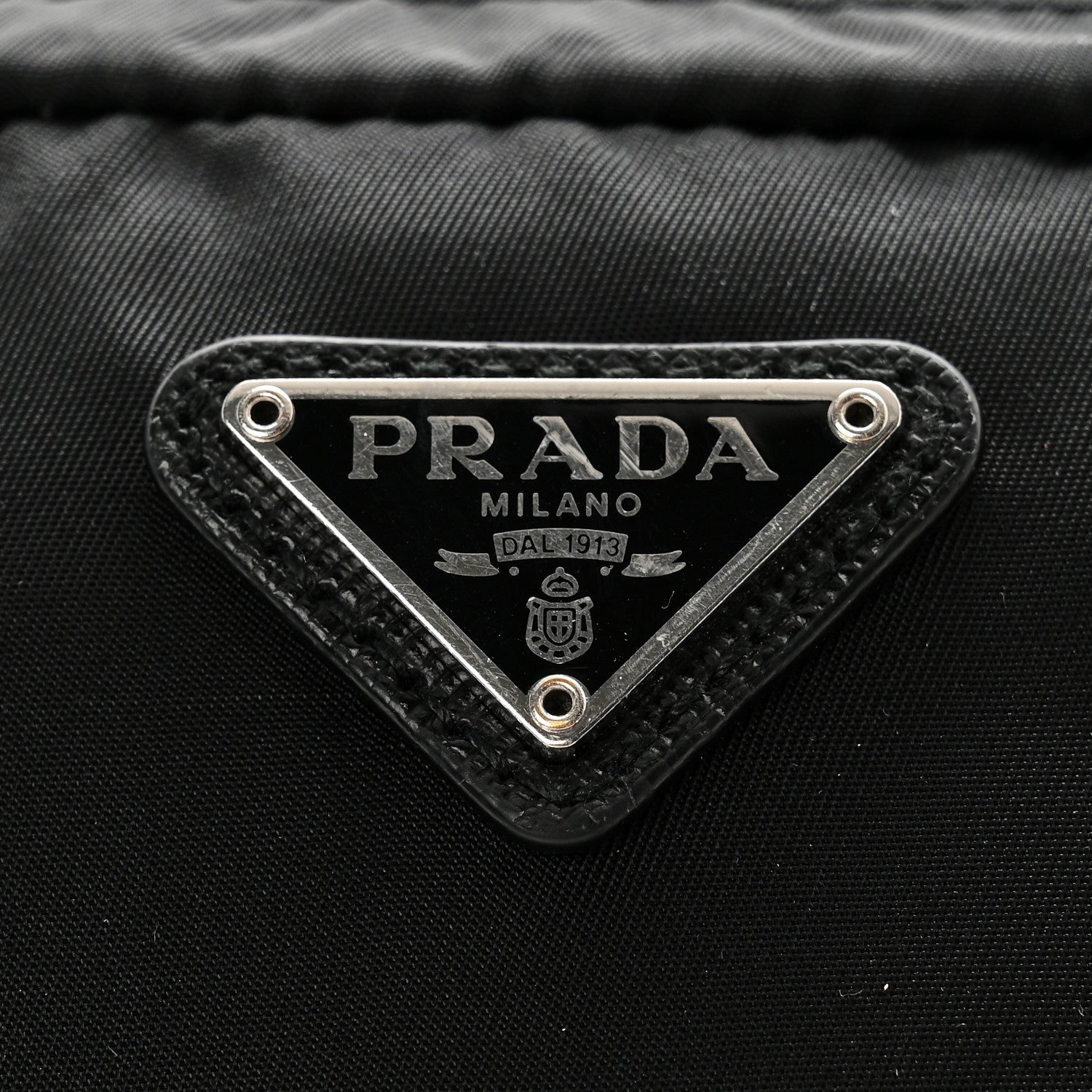 Prada Nylon Tessuto Cosmetic Pouch Black 7 of 8