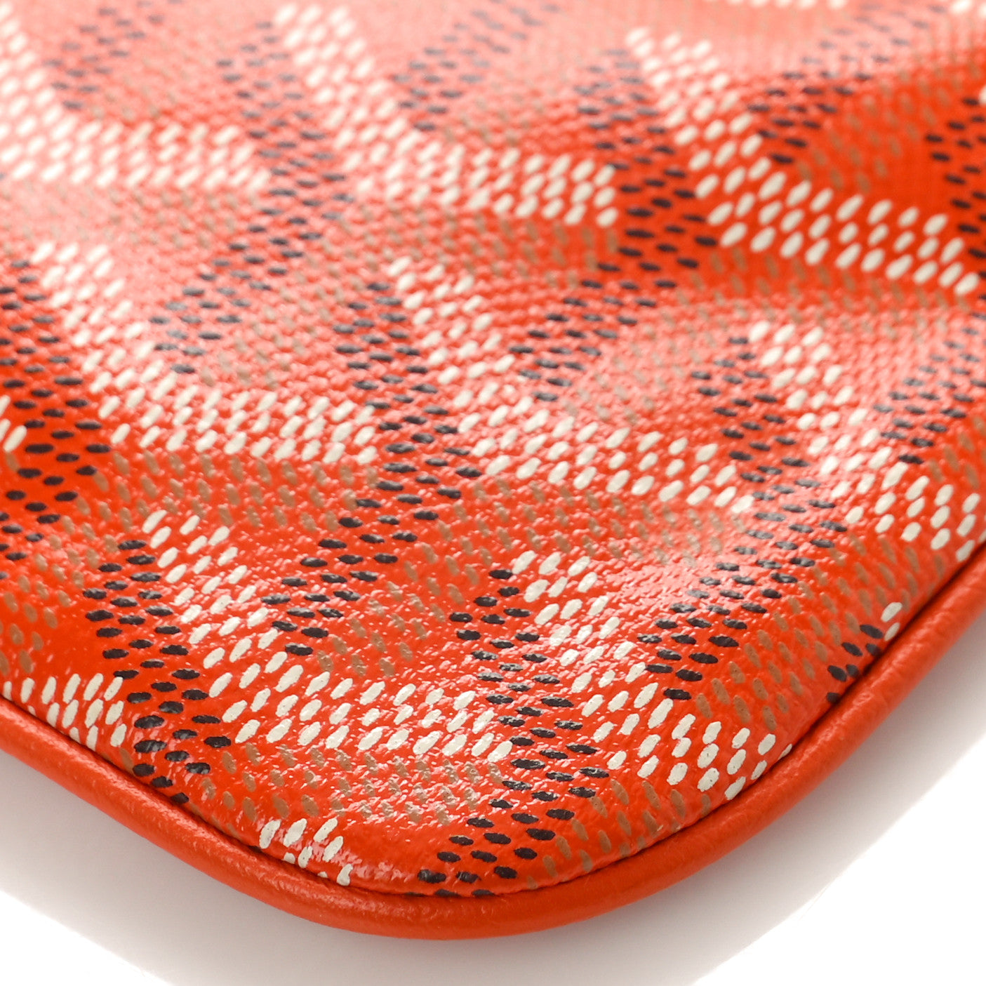Goyard Goyardine Mini Senat Pochette Orange 8 of 8