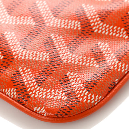 Goyard Goyardine Mini Senat Pochette Orange 8 of 8