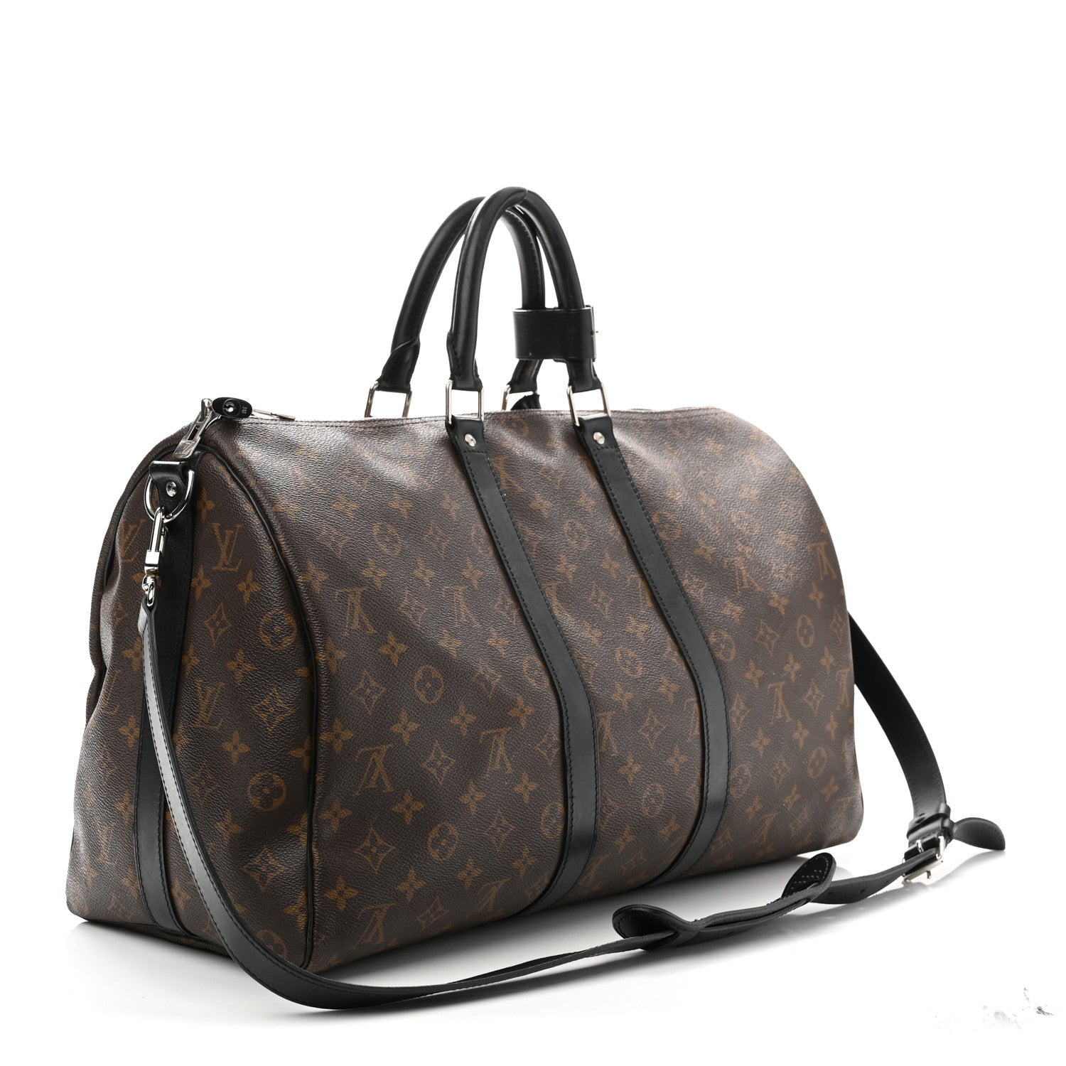 Louis Vuitton Damier Ebene Keepall Bandouliere 45 3 of 12