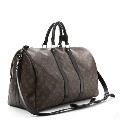 Louis Vuitton Damier Ebene Keepall Bandouliere 45 3 of 12