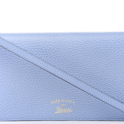 Gucci Dollar Calfskin Mini Swing Wallet Bag Mineral Blue 10 of 10