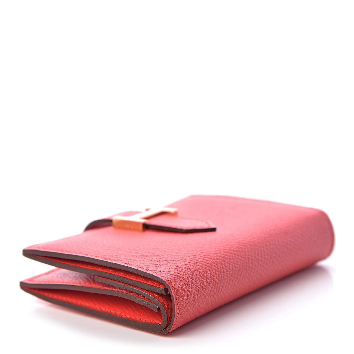 Epsom Bearn Card Holder Wallet Rouge Tomate
