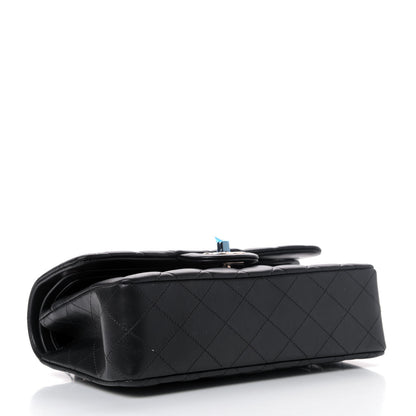 Chanel Lambskin Quilted Small Double Flap Black 3 of 4
