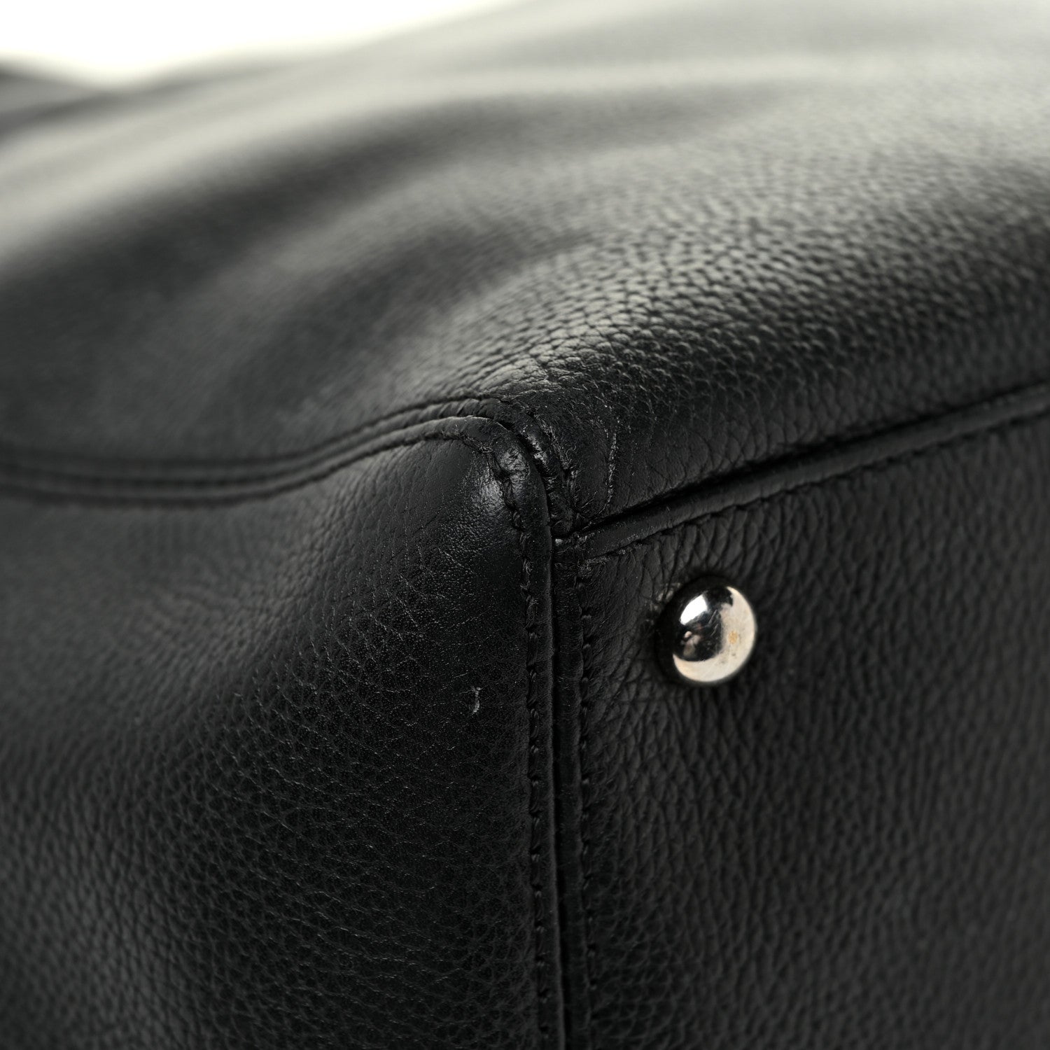 Chanel Calfskin Cerf Executive Shopper Tote Black 9 of 33