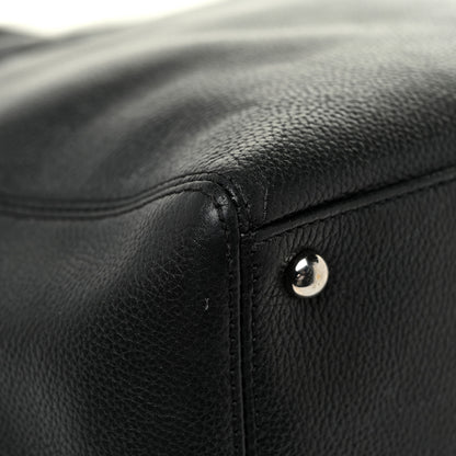 Chanel Calfskin Cerf Executive Shopper Tote Black 9 of 33