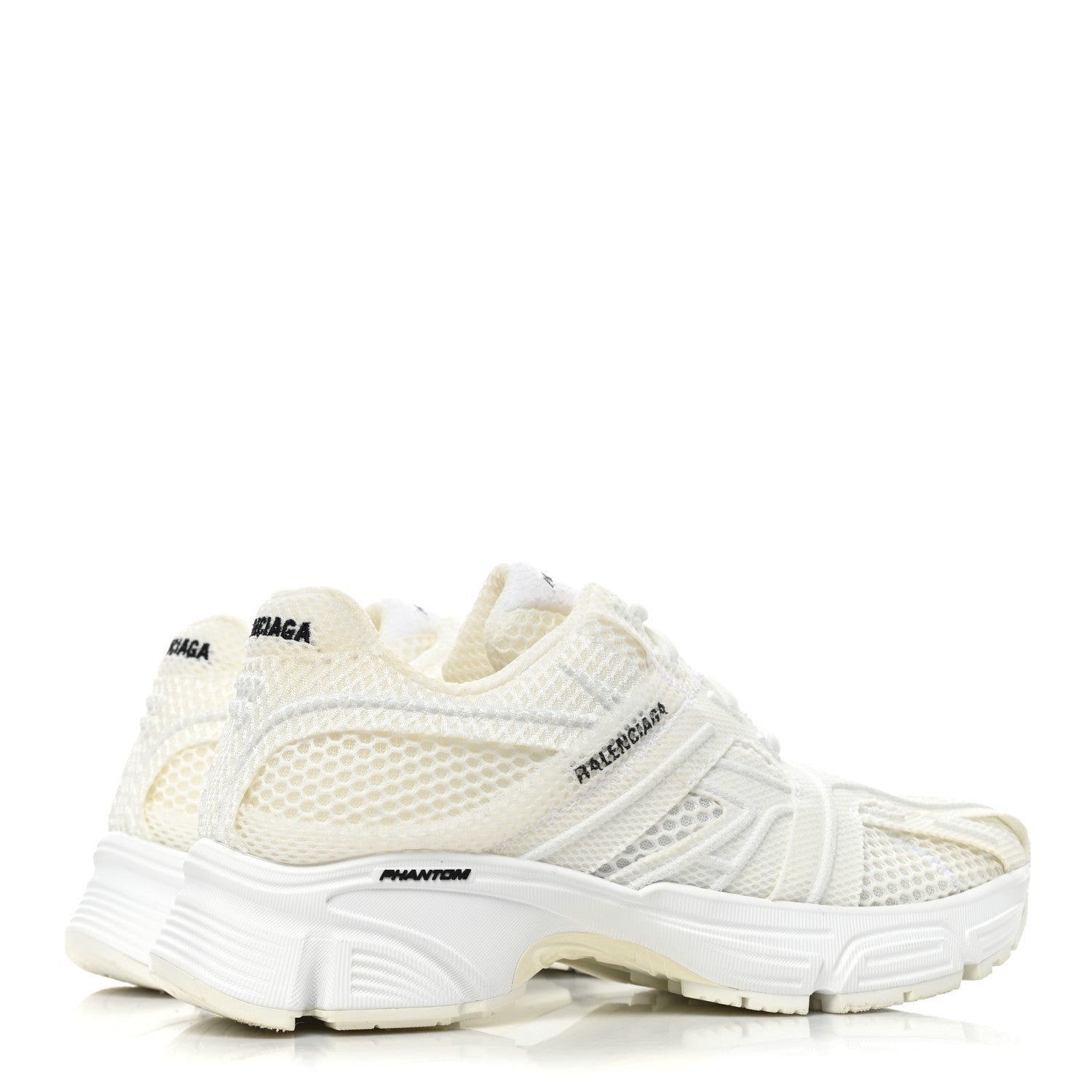 Balenciaga Fabric Mesh Womens Phantom Sneakers 36 White 5 of 12