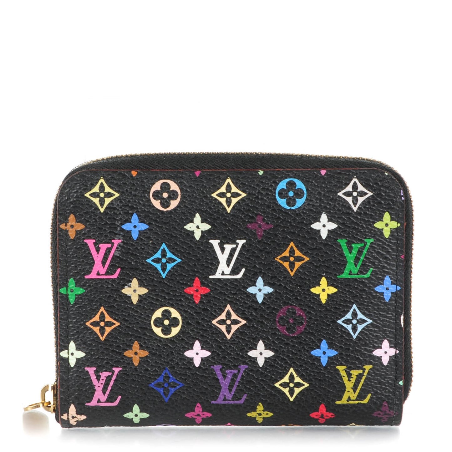Monogram Multicolor Zippy Coin Purse Black Grenade