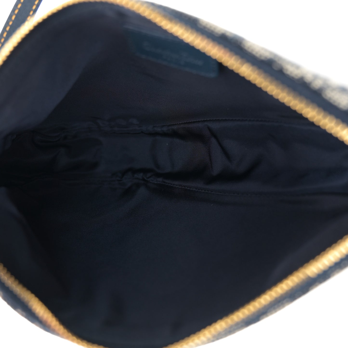 Monogram Mini Saddle Pochette Blue