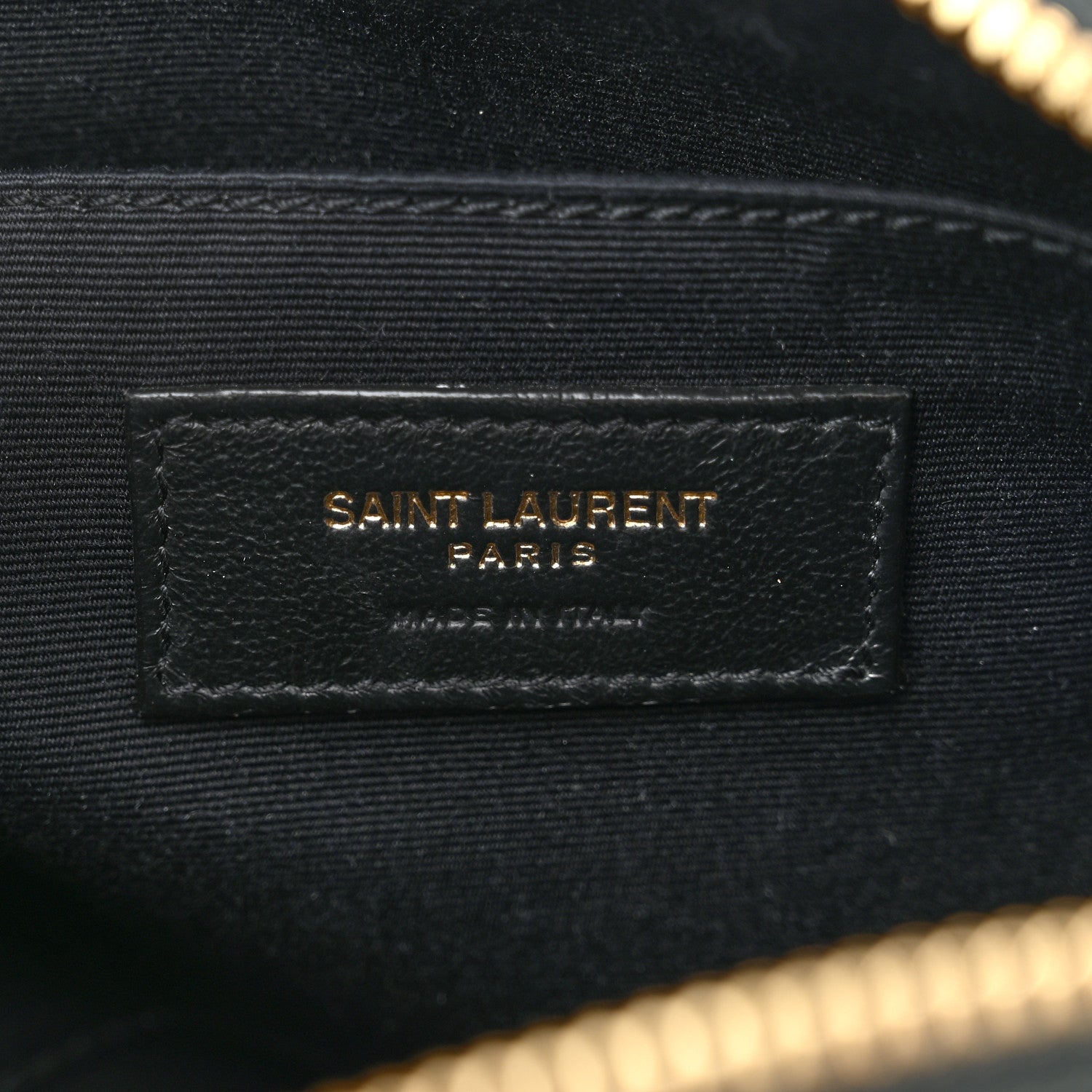 Saint Laurent Calfskin Matelasse Monogram Lou Camera Bag Military Green 6 of 10