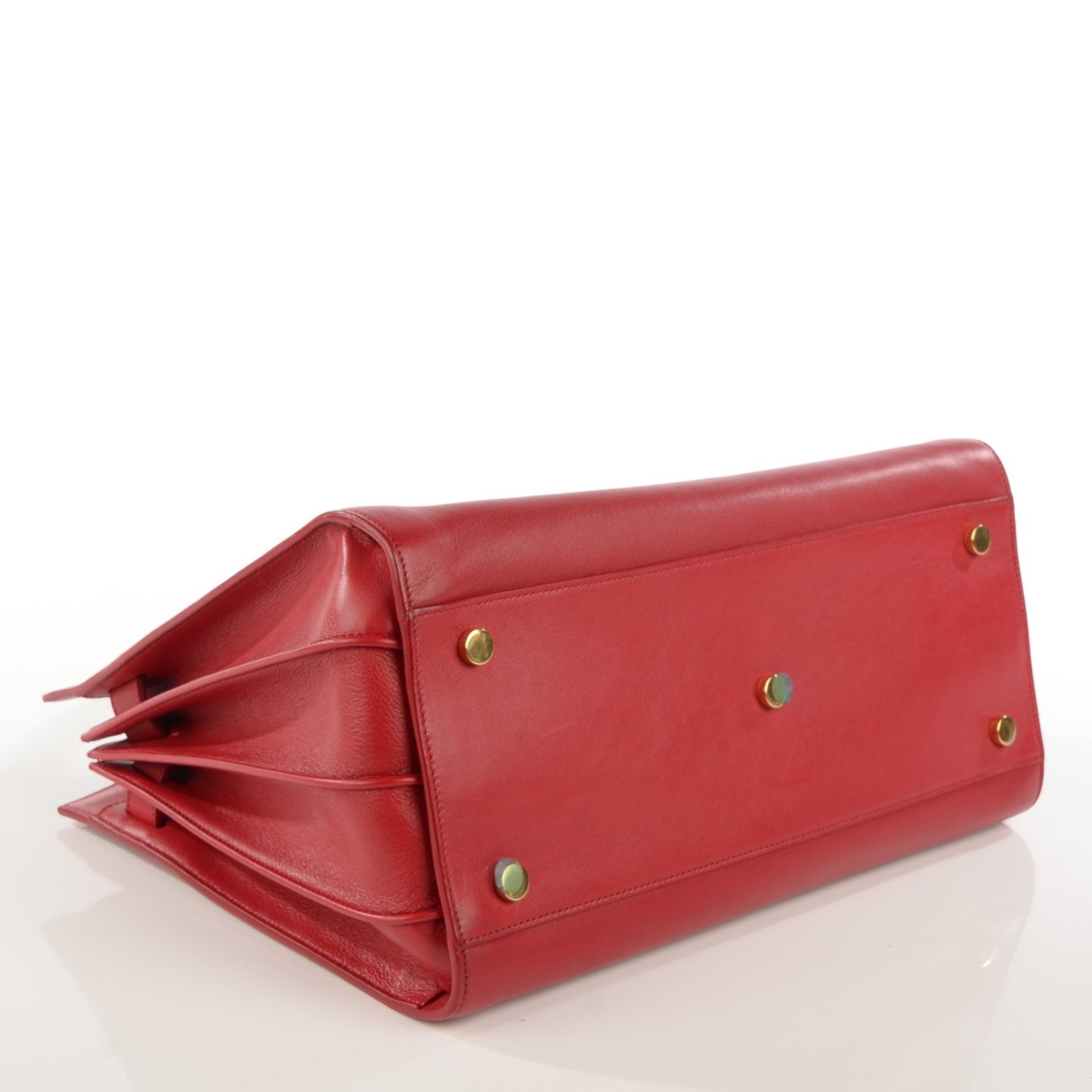 Calfskin Small Sac De Jour Rouge Orient