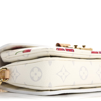 Louis Vuitton LV X TM Monogram Cerises Pochette Metis East West White 6 of 10