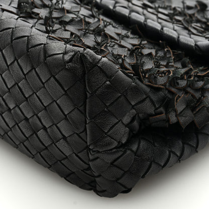 Bottega Veneta Nappa Intrecciato Fringe Flap Black 8 of 8