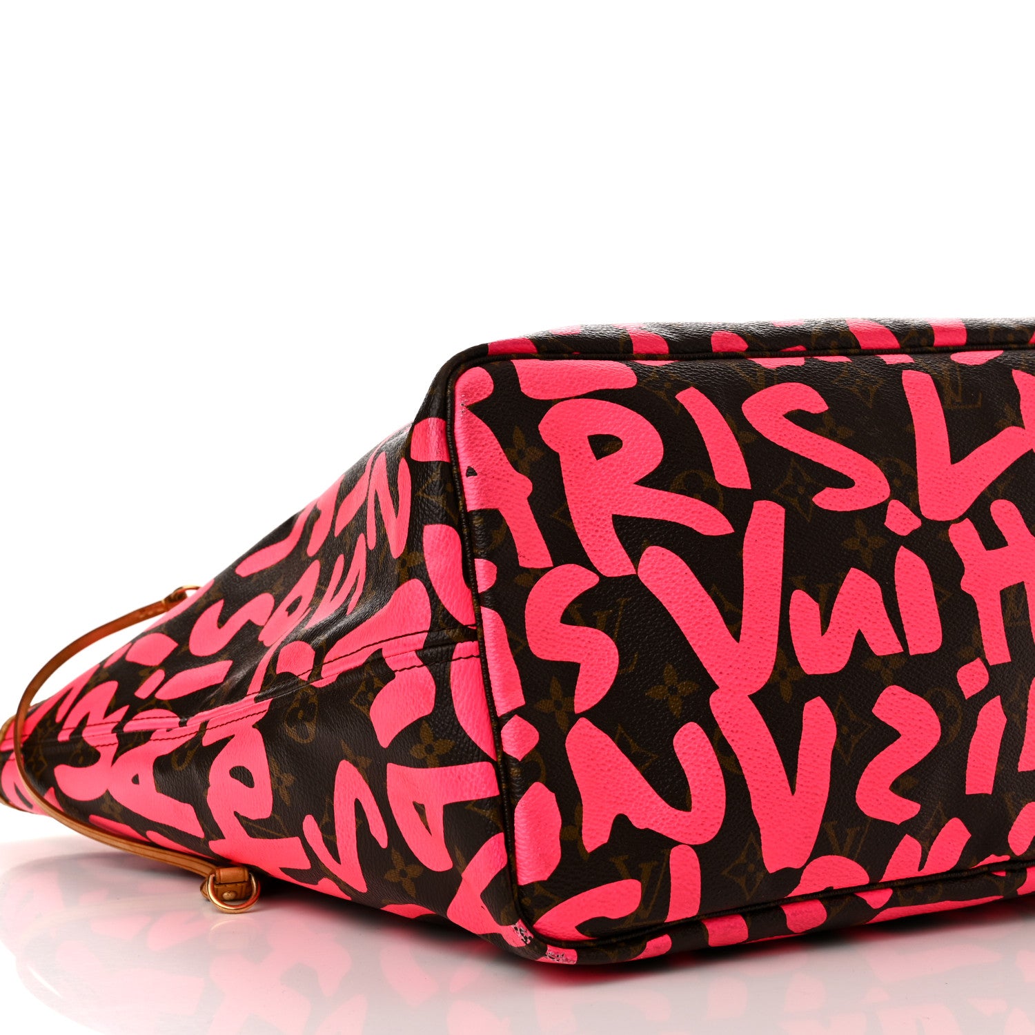 Louis Vuitton Monogram Graffiti Neverfull GM Fuchsia 9 of 11