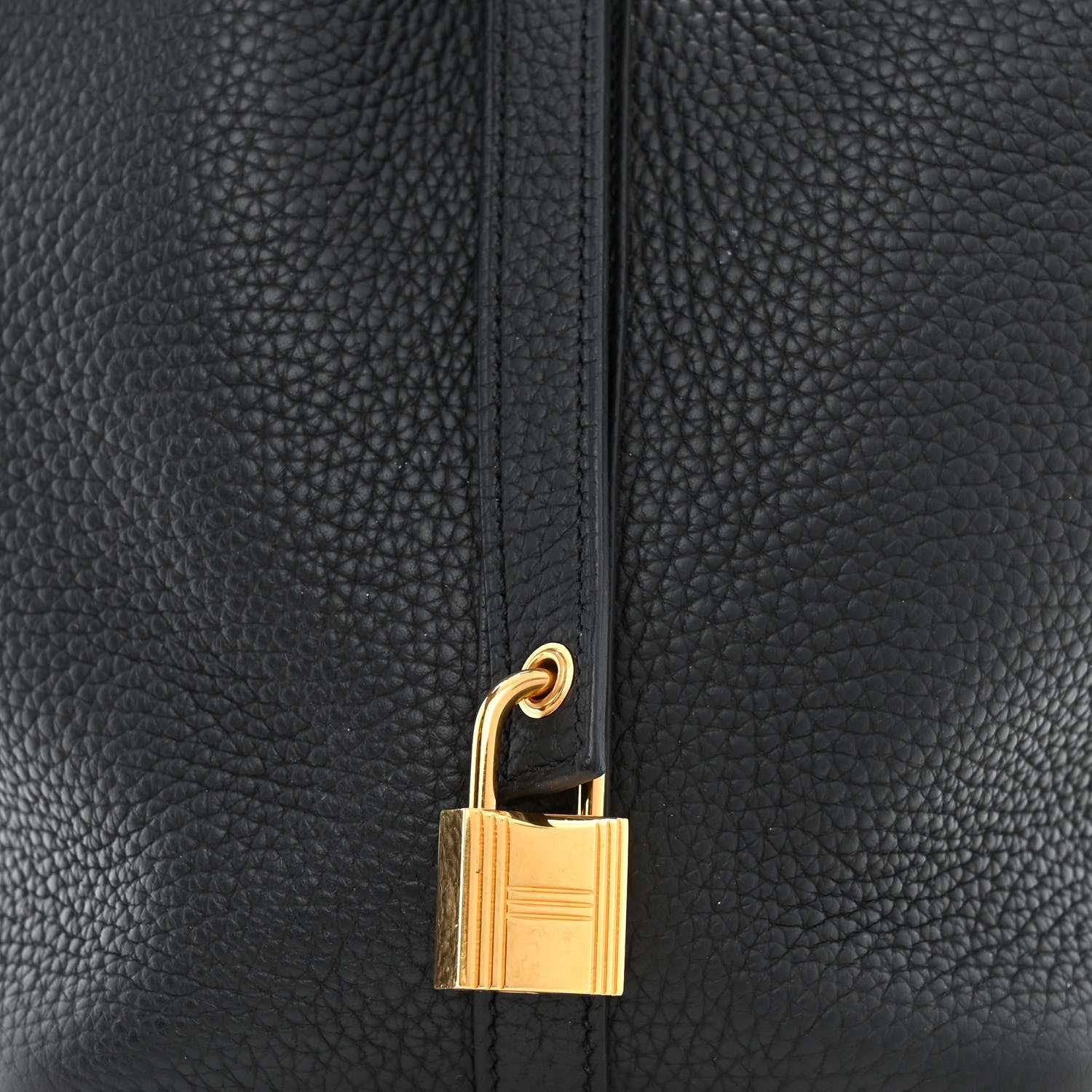 Hermes Taurillon Clemence Picotin Lock 18 PM Black 8 of 10