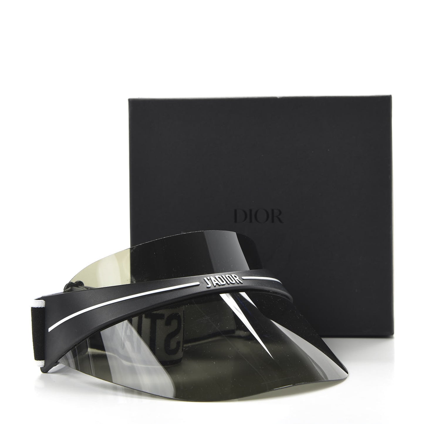 Mirrored DiorClub1 Sun Visor Black