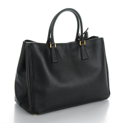 Prada Saffiano Lux Large Tote Nero Black 3 of 9