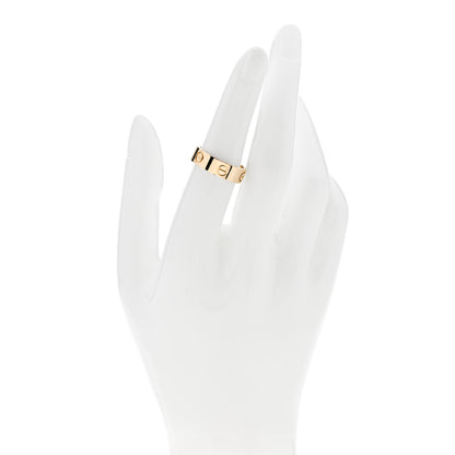 Cartier 18K Yellow Gold 5.5mm LOVE Ring 53 6.5 2 of 4