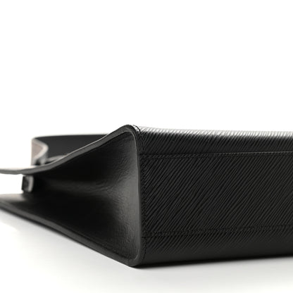 Louis Vuitton Epi Sac Plat PM Black 7 of 8