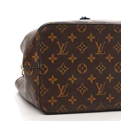 Louis Vuitton Monogram Neonoe MM Blue Jean 8 of 9
