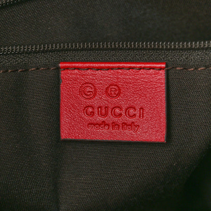 Gucci Monogram Small Jolicoeur Tote Red 6 of 11