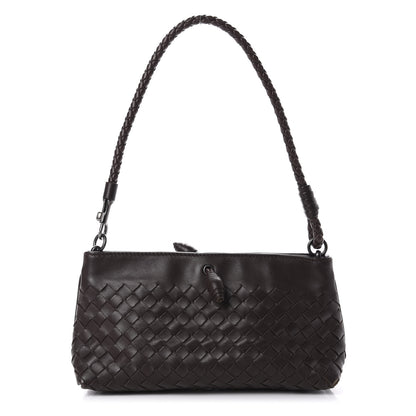 Bottega Veneta Nappa Intrecciato Mini Shoulder Bag Ebano 1 of 11