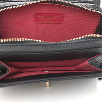 Chanel Caviar Quilted Like A Wallet Flap Black 5 of 11