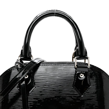 Louis Vuitton Epi Electric Alma BB Black 7 of 10