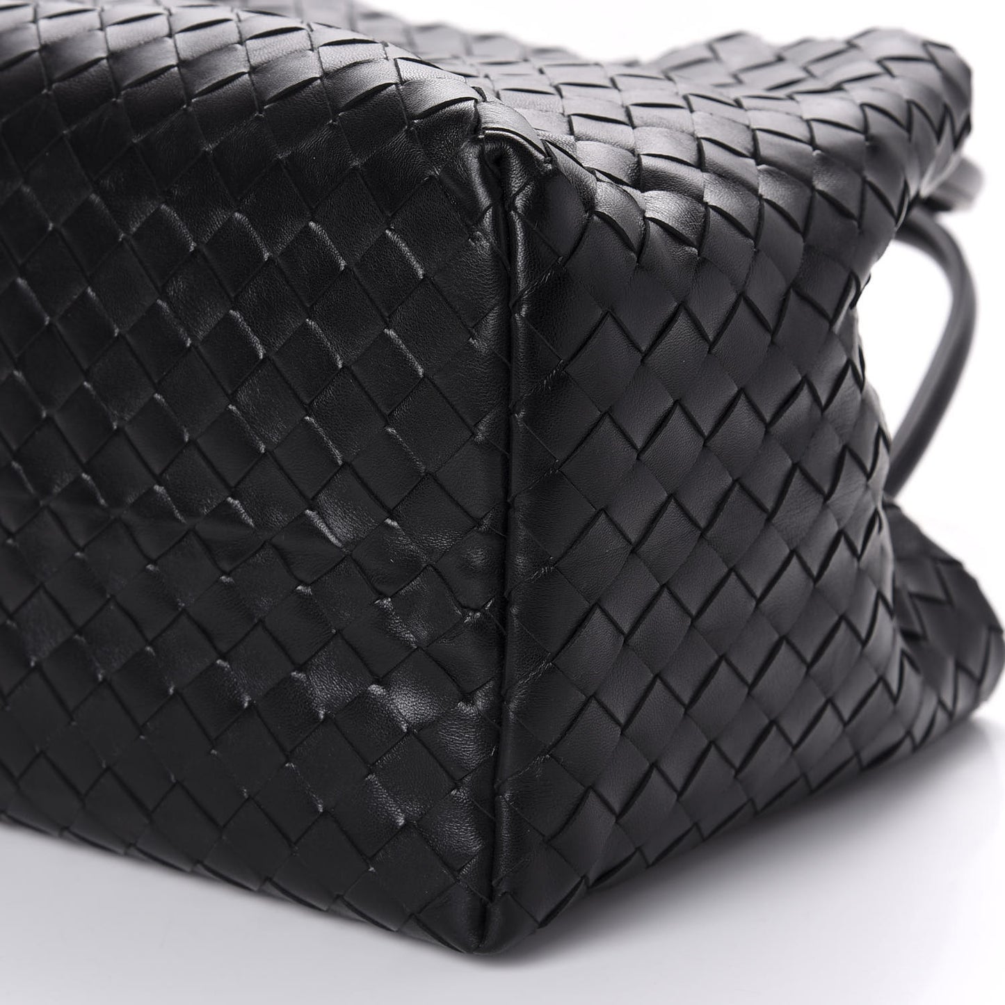 Nappa Intrecciato Tote Black