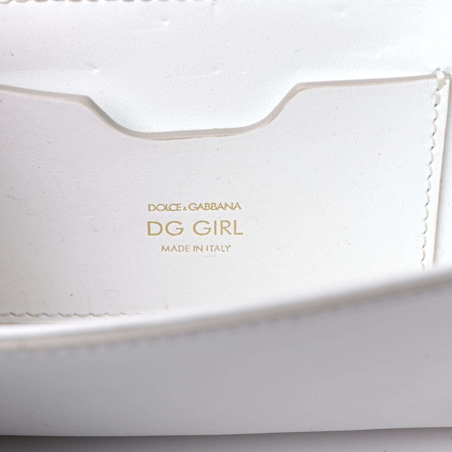 Dolce & Gabbana Nappa DG Girls Shoulder Bag White 5 of 9