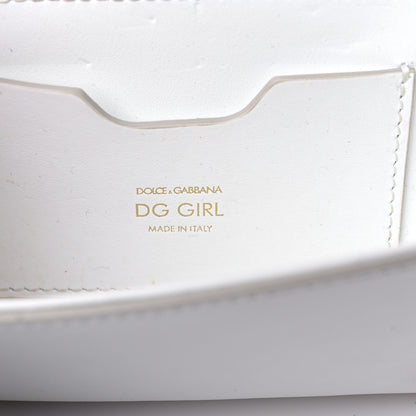 Dolce & Gabbana Nappa DG Girls Shoulder Bag White 5 of 9