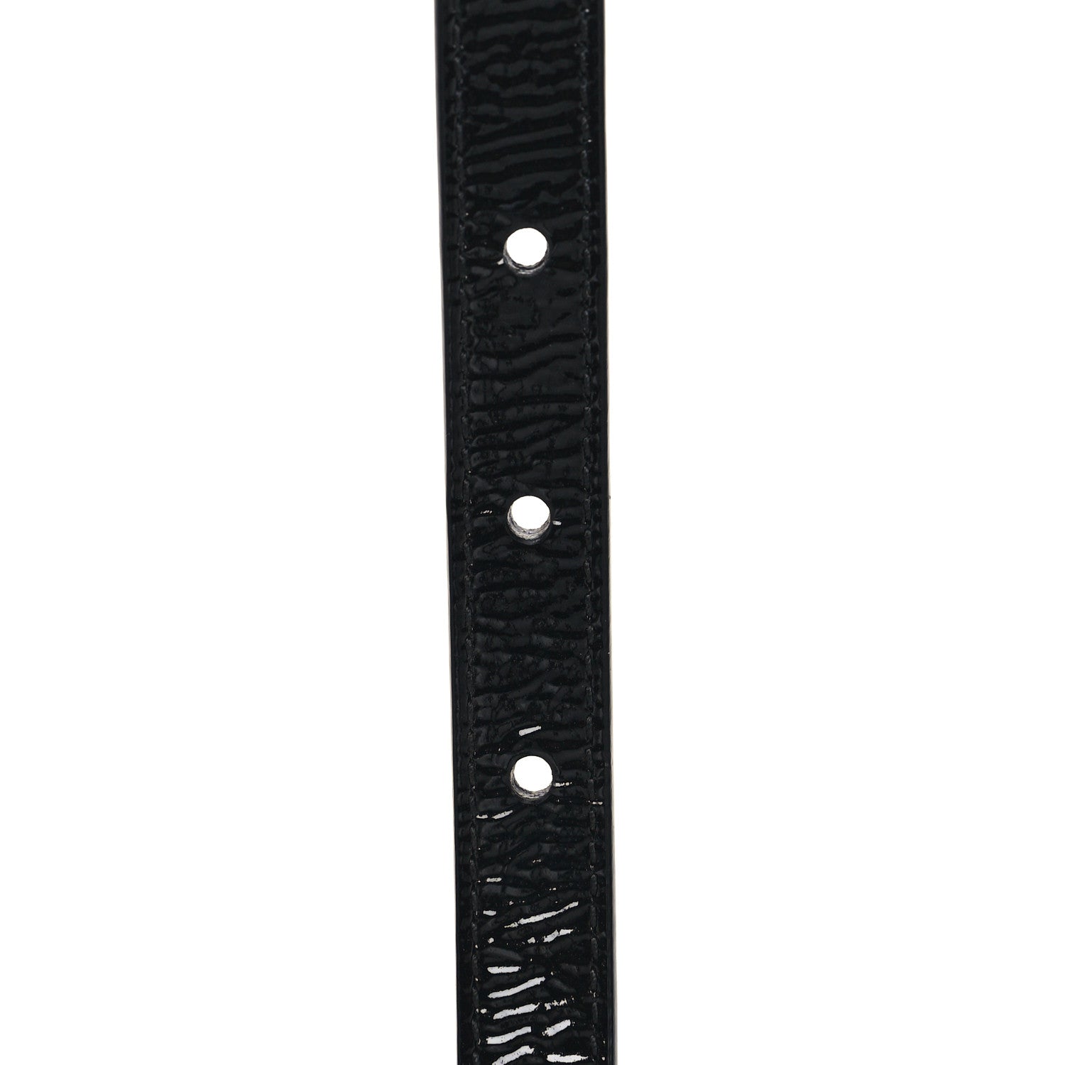 Gucci Skipper Calfskin Enamel GG 15mm Belt 90 36 Black 3 of 7