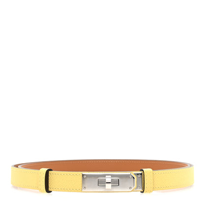 Hermes Epsom Kelly Belt Jaune Poussin 1 of 4