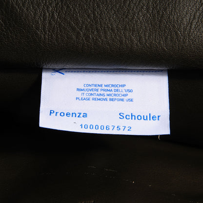 Proenza Schouler Python Large Courier Mushroom 8 of 9