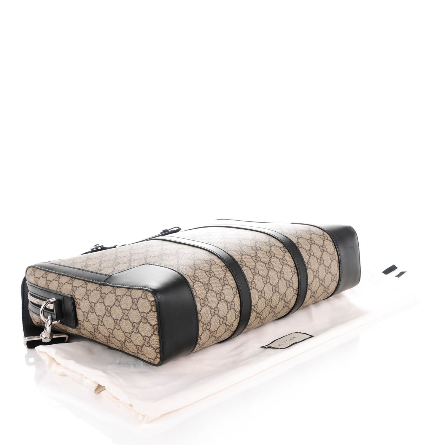 Gucci GG Supreme Monogram Eden Briefcase Black 4 of 7