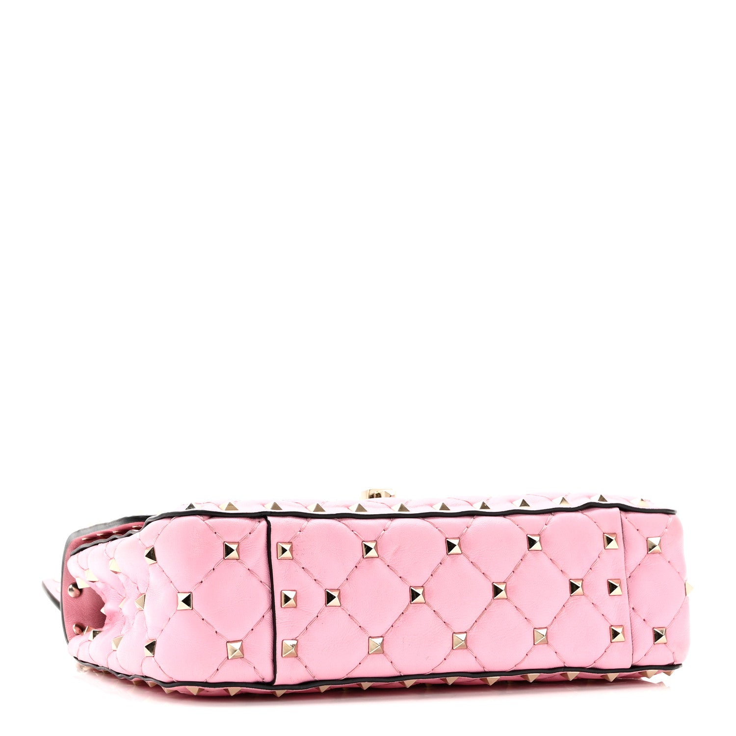 Valentino Garavani Nappa Small Rockstud Spike Shoulder Bag Giacinto 4 of 9