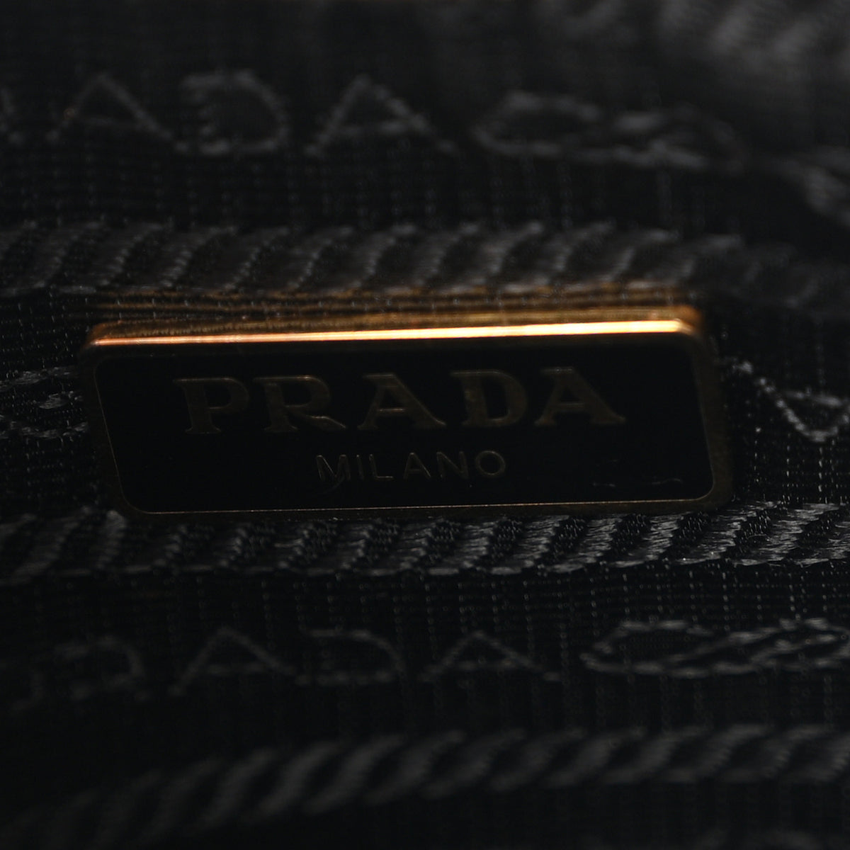 Saffiano Lux Mini Re-Edition Shoulder Bag Black