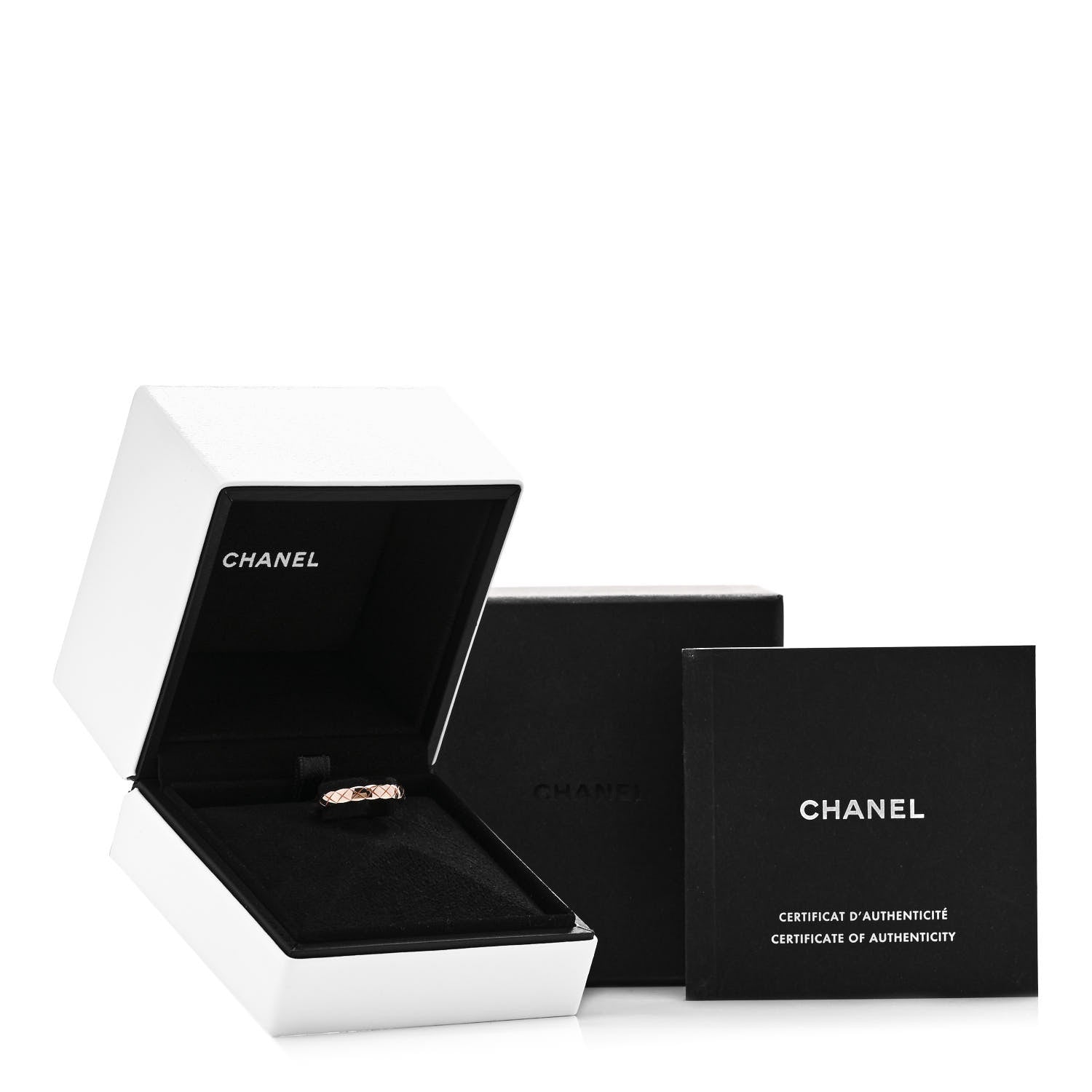 Chanel 18K Beige Gold Mini Coco Crush Ring 54 6.75 6 of 6