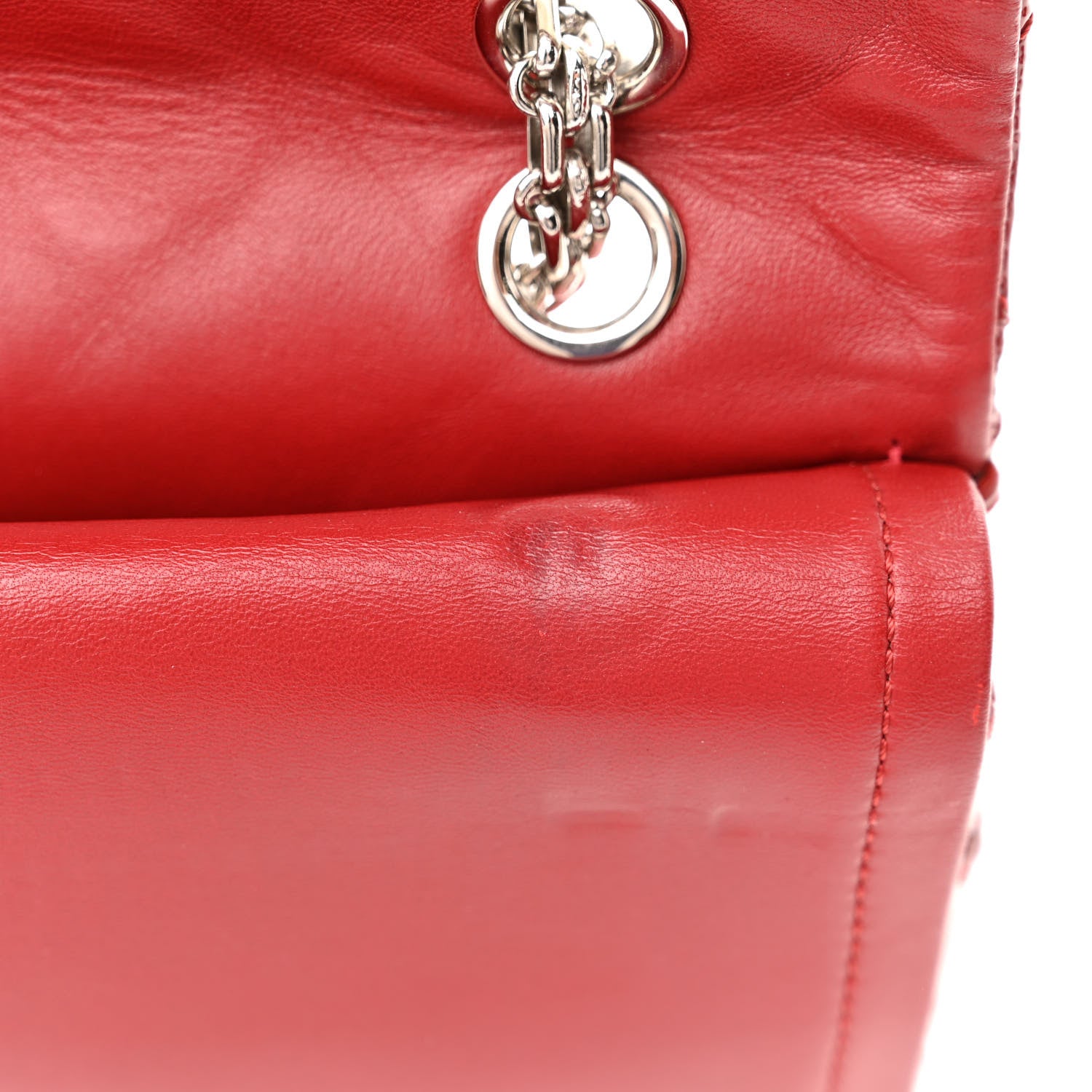 Chanel Patent Quilted 2.55 Reissue 226 Flap Red 12 of 14