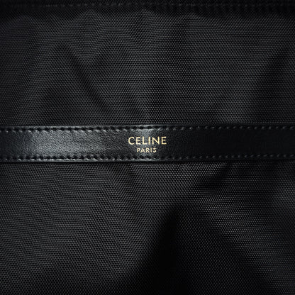 Celine x Christian Marclay Canvas Backpack White Black 6 of 10