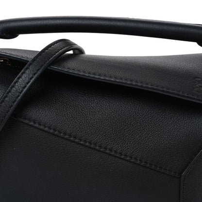 Loewe Calfskin Mini Puzzle Bag Black 8 of 10