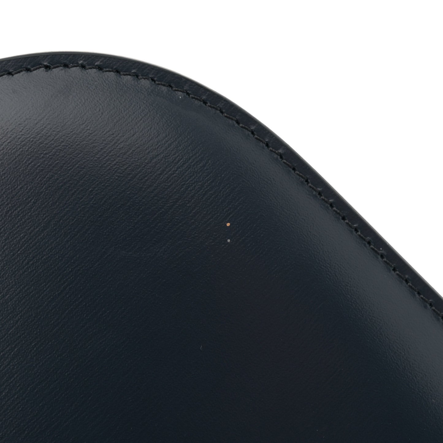 Shiny Calfskin Teen Besace Navy Blue
