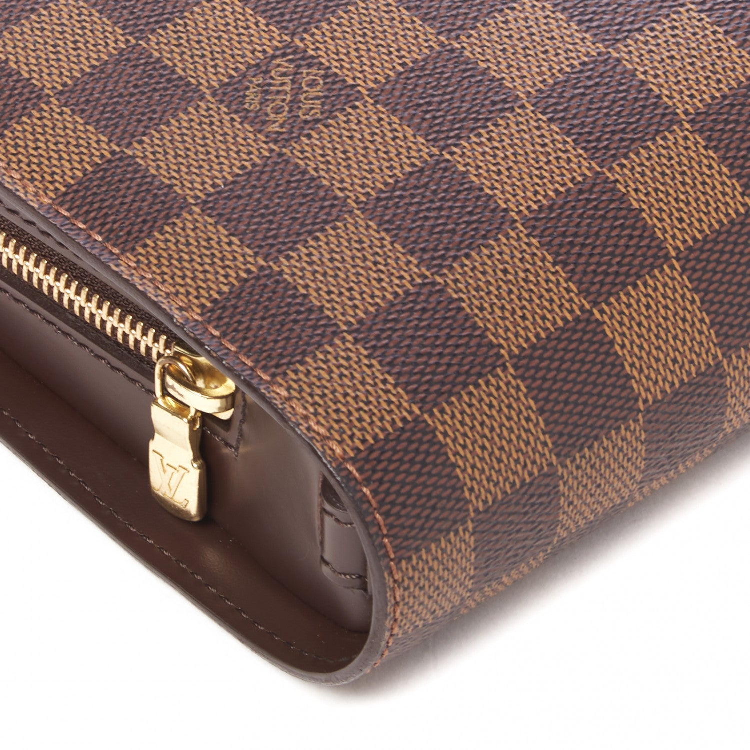 Louis Vuitton Damier Ebene Pochette Saint Louis Clutch 5 of 7